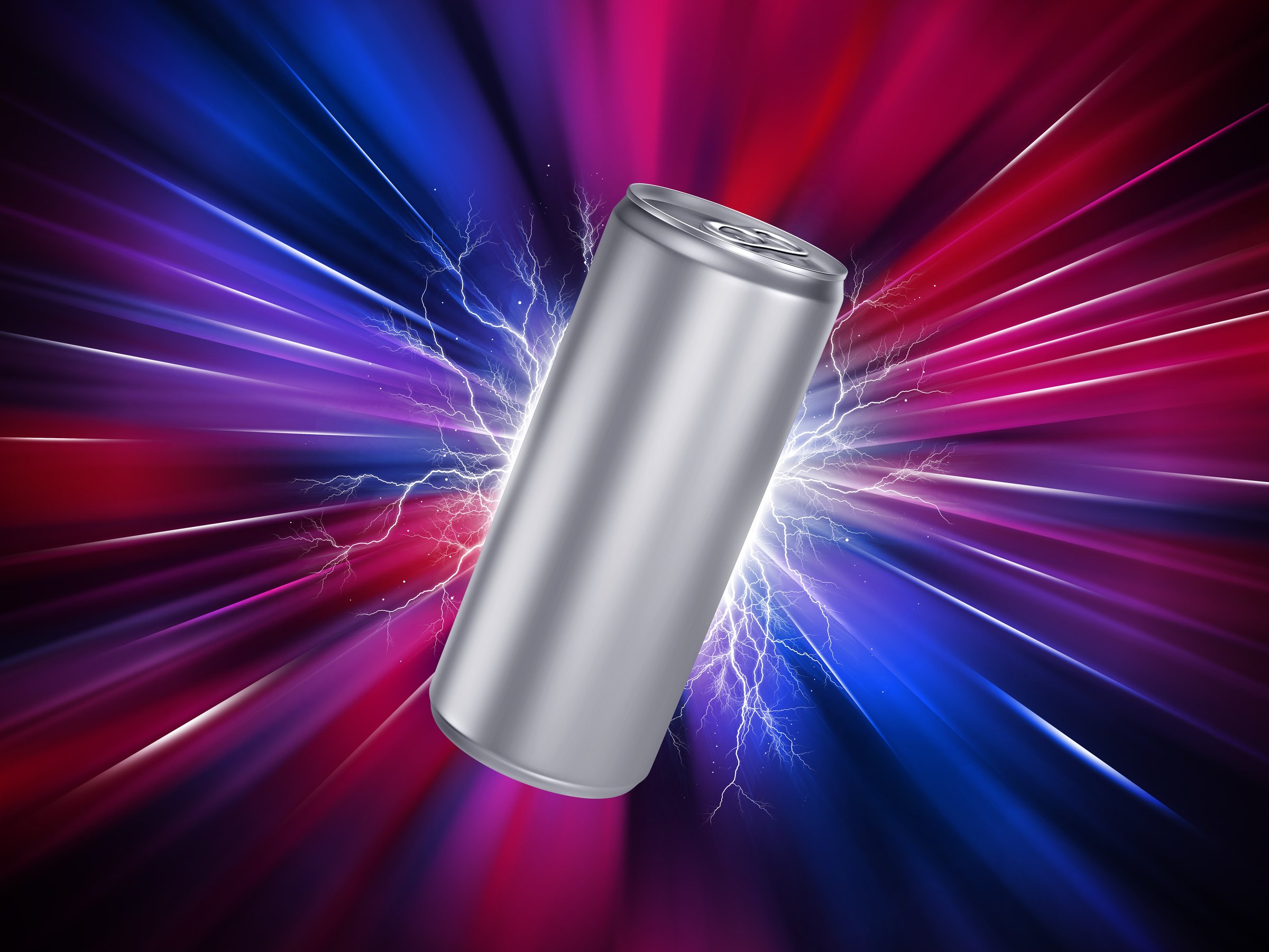 Energy Drink Can Template